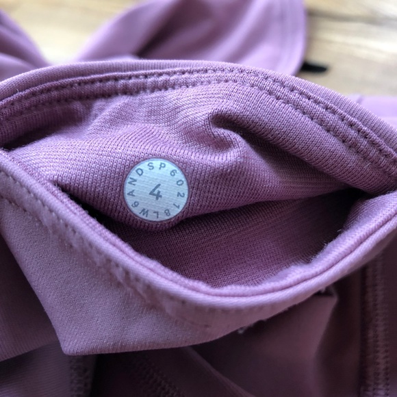 Lululemon Love Knot Crop *15" Figue Luxtreme Pink - Picture 14 of 14